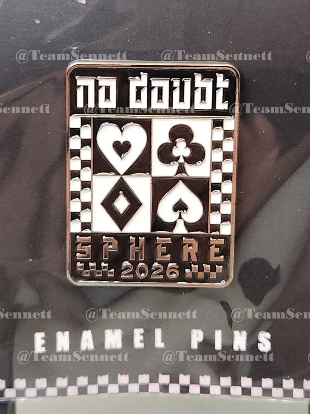 No Doubt Enamel Pin / Push and Shove / Sphere Las Vegas Residency 2026 - Picture 2 of 3